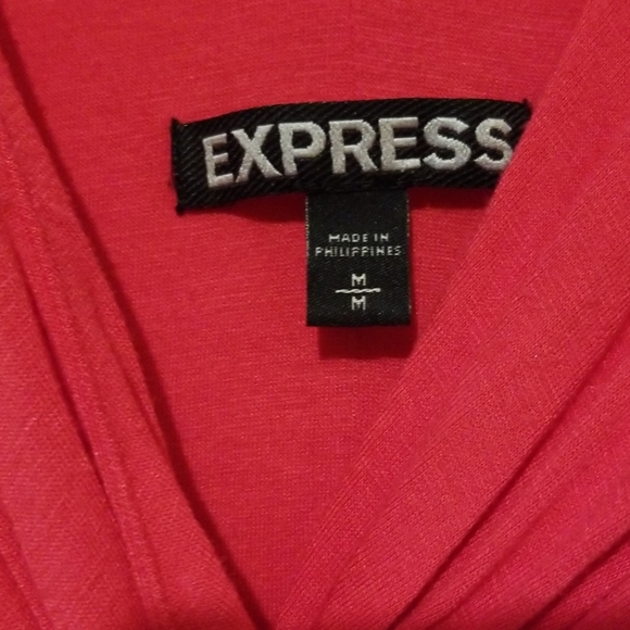 Express Pink Evening Midi Dress - Picture 3 of 6